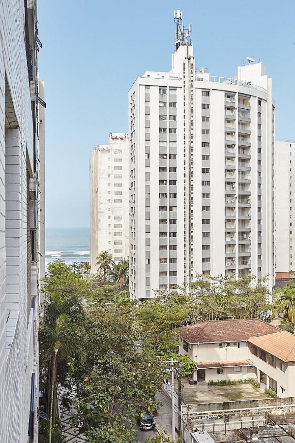 Flat Perola Do Atlantico - 3 Dormitorios Com Varanda Gourmet - Praia Das Pitangueiras Guarujá Eksteriør billede